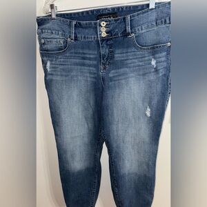 Torrid Classic Blue Denim Jeggings Jeans